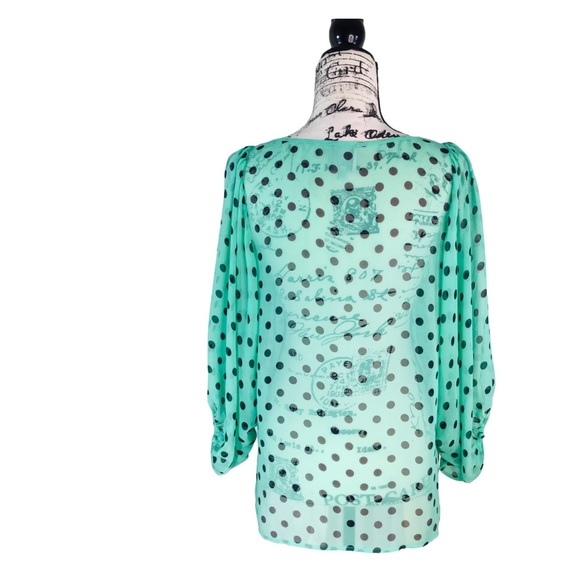 Anthropologie / “HI THERE by Karen Walker”
Polka Dot Blouse 8 - Picture 3 of 15